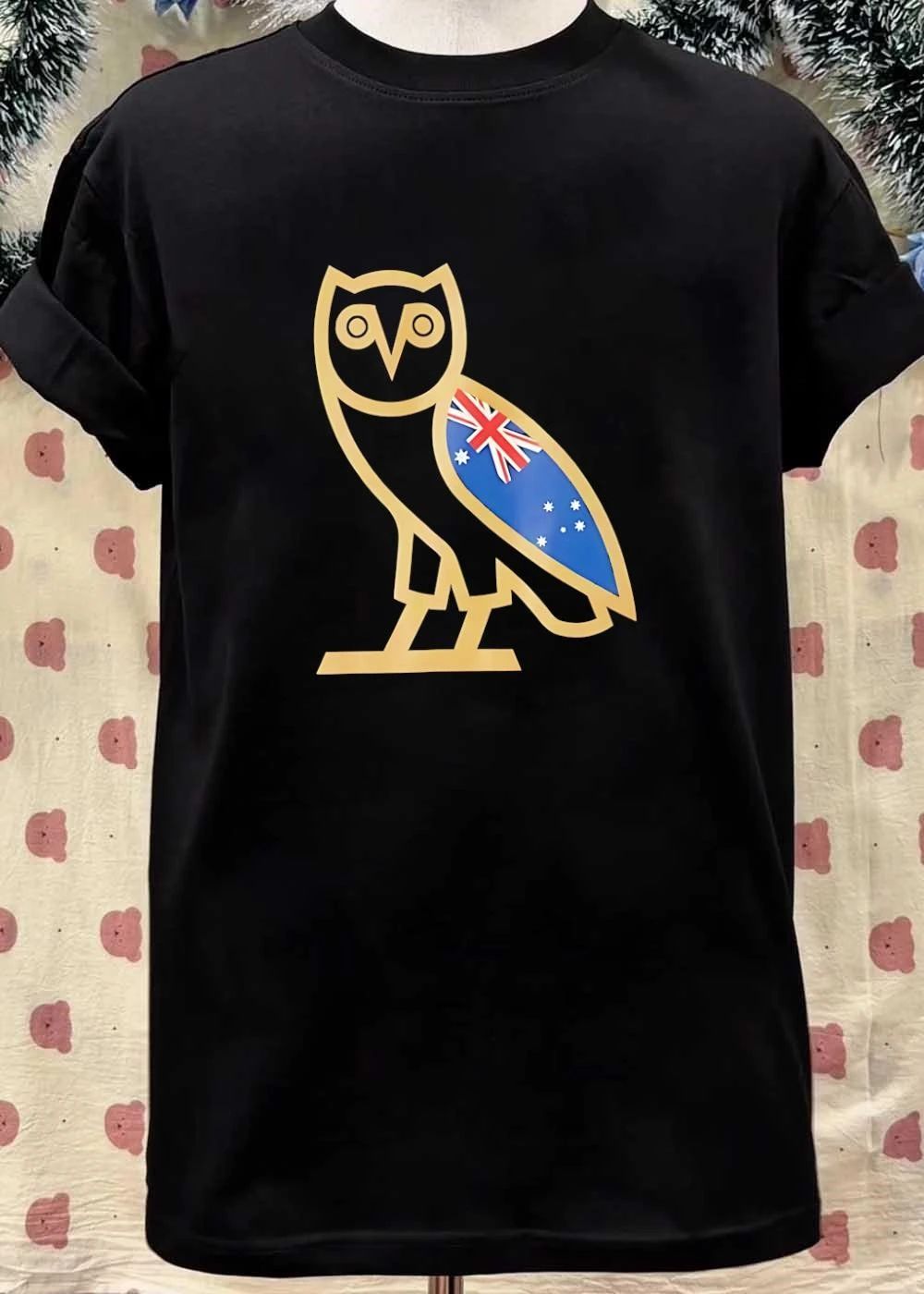 OVO Owl Australia Flag shirt