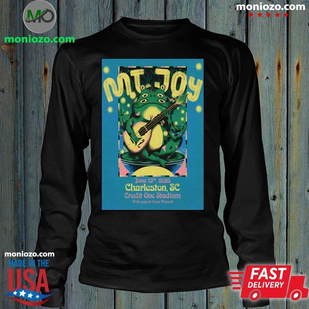Original Mt. Joy Charleston SC 6 13 2026 Poster Shirt