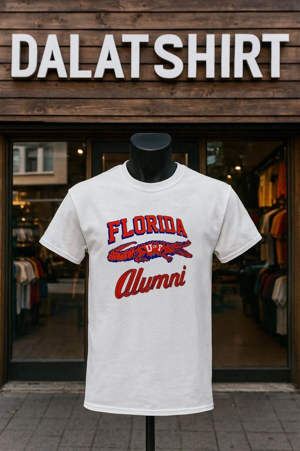 Florida U Of F Alumni Gator Logo Mascot shirt