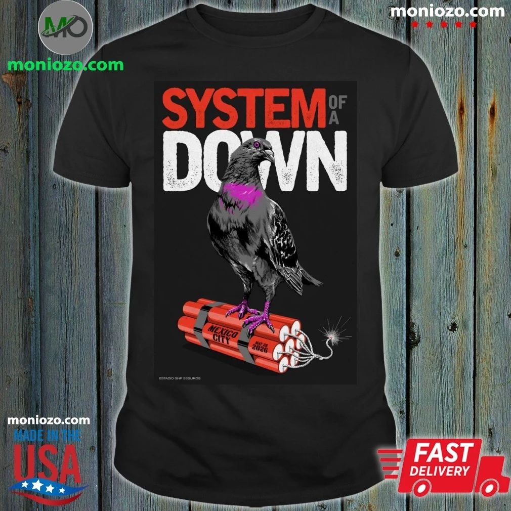 System Of A Down May 27-28 2026 Ciudad De Mexico Poster Shirt