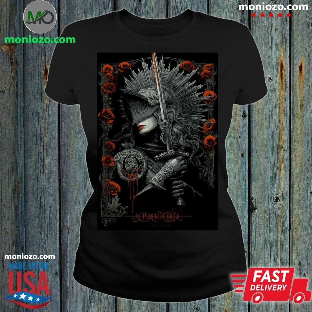 A Perfect Circle 6 4 2026 London UK Poster Shirt