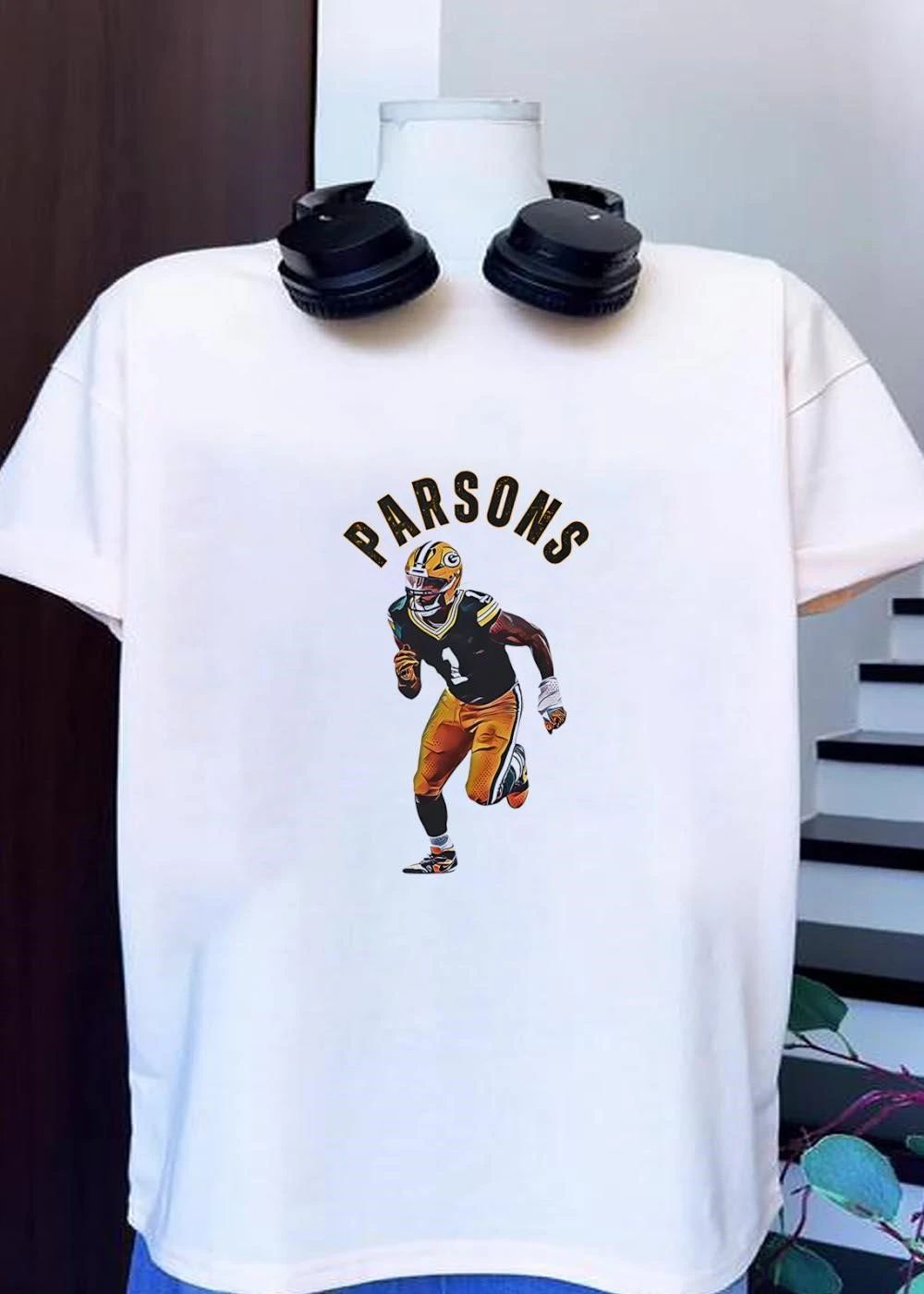 Parsons Green Bay Packers Football Player Number 1 shirt