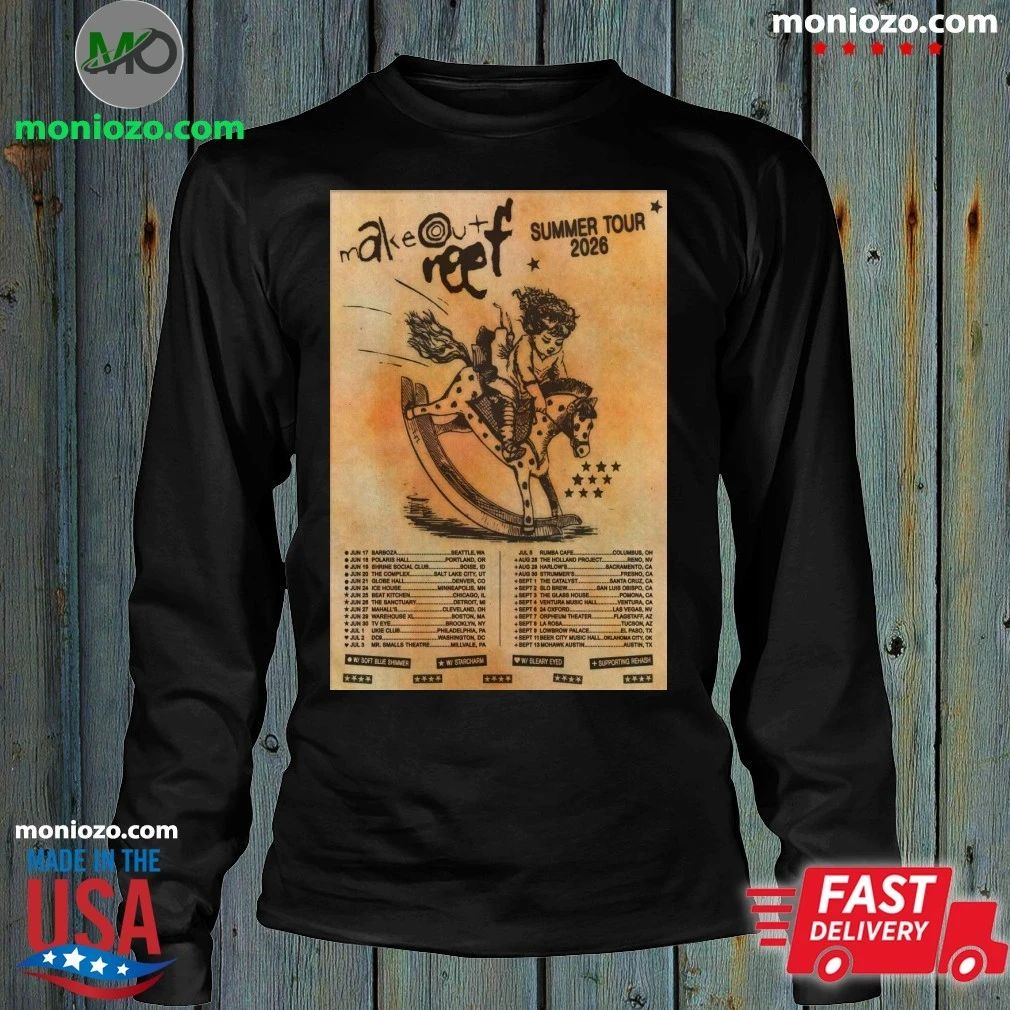 Makeout Reef Tour 2026 Poster Shirt