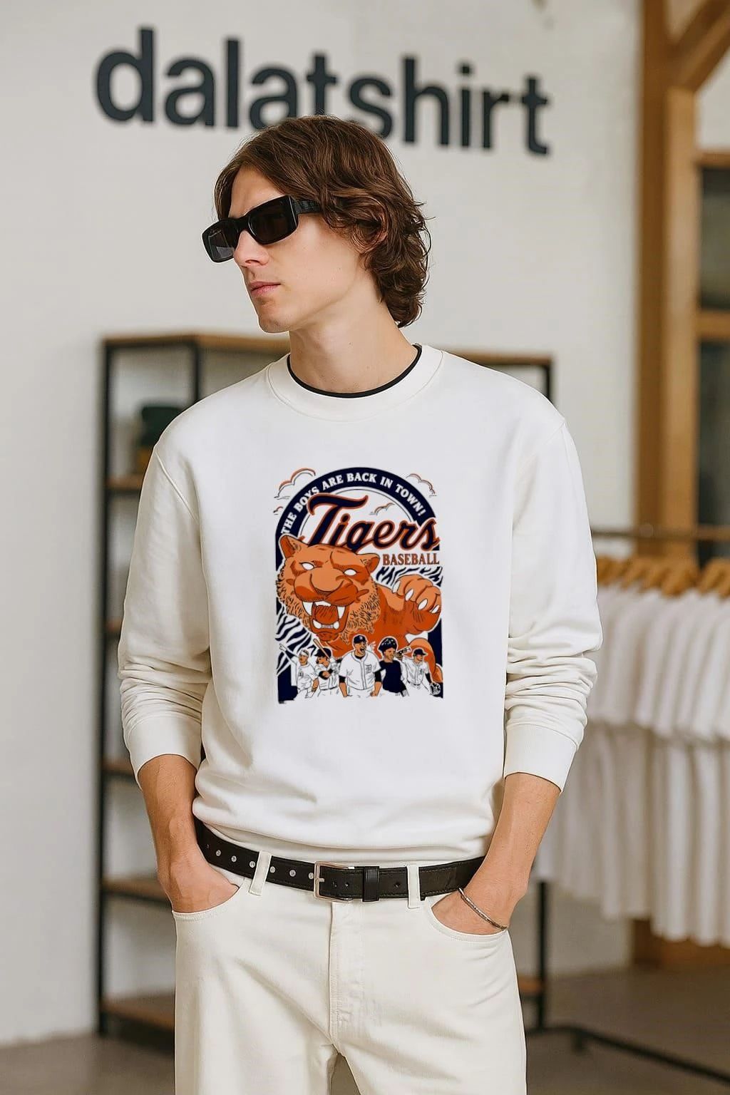 The Boys Are Back In Town Detroit Tigers Baseball shirt