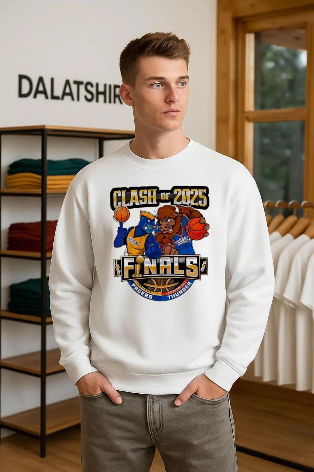Clash Of 2025 Indiana Pacers Vs Thunder Nba Finals Basketball Vintage shirt