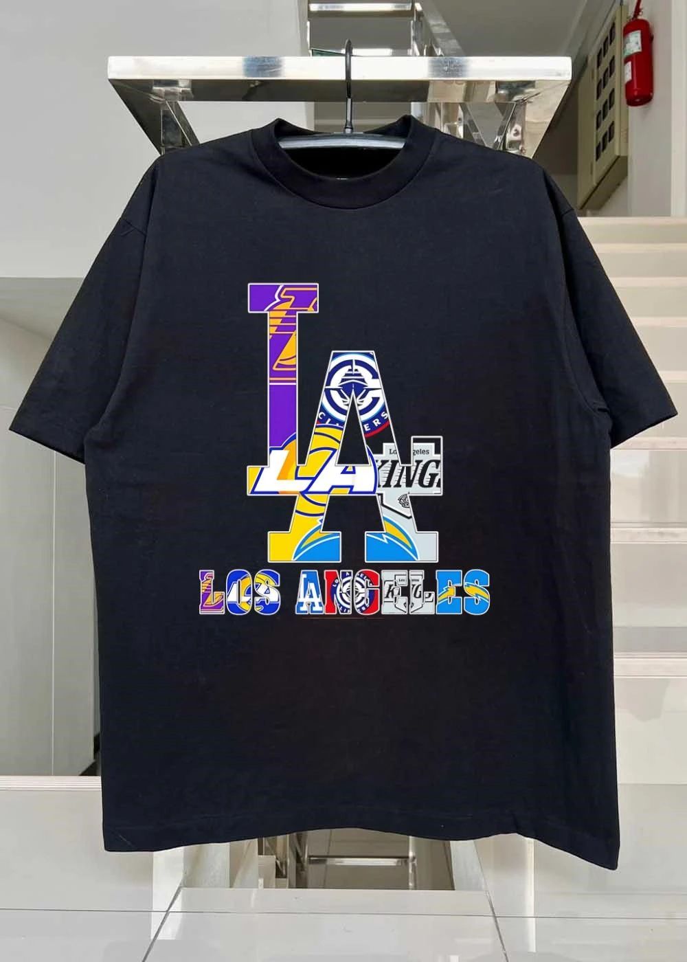 LA Los Angeles Sports Teams Logos T-Shirt