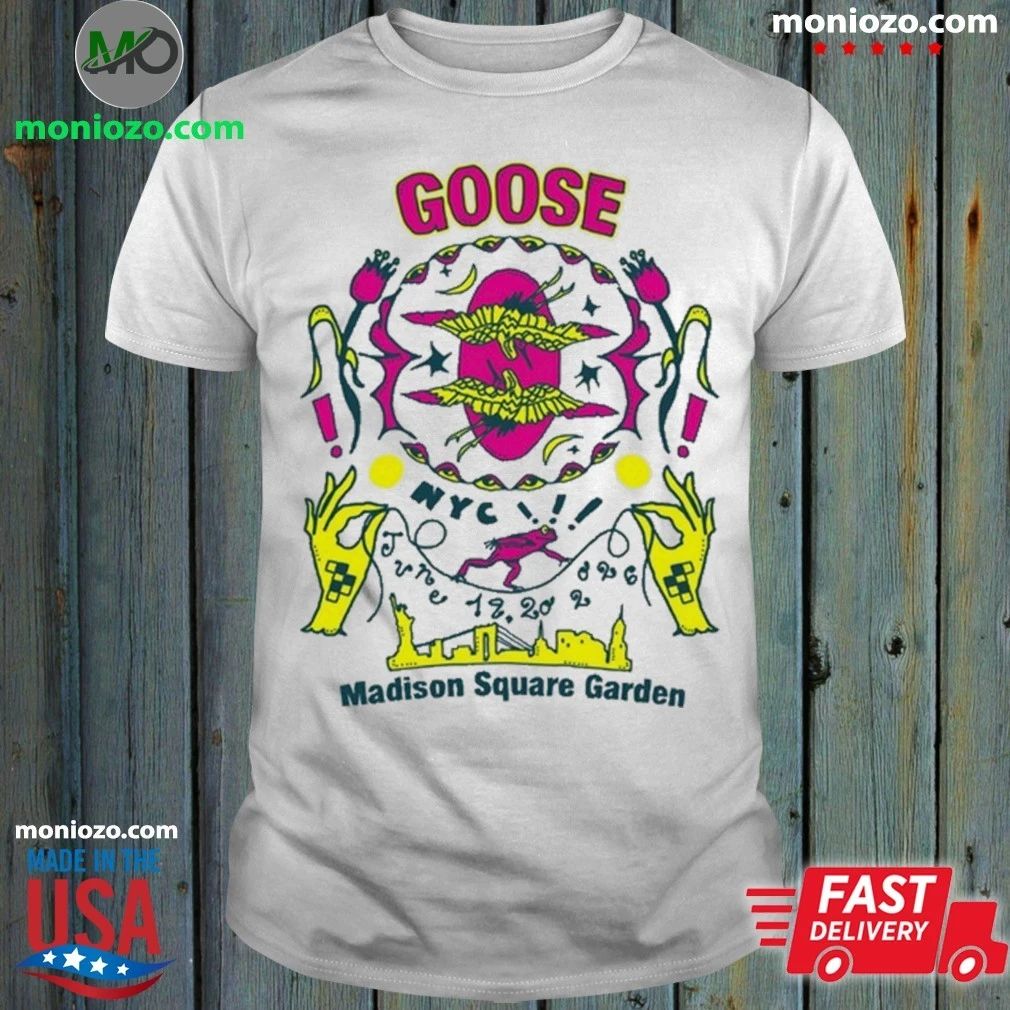 Original Goose 2026 Madison Square Garden NYC Tour Graphic T-Shirt