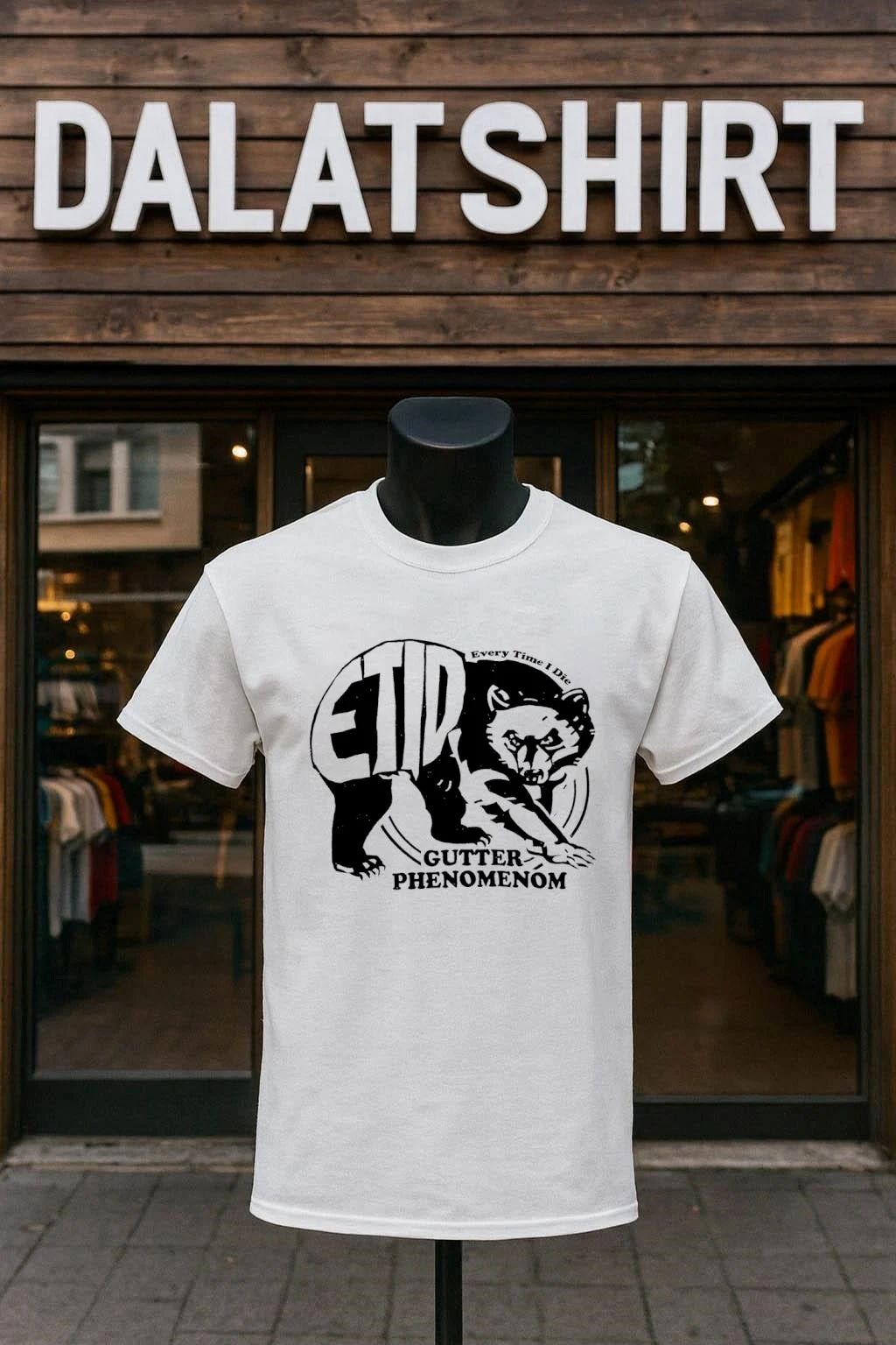 Every Time I Die Gutter Phenomenon Bear shirt