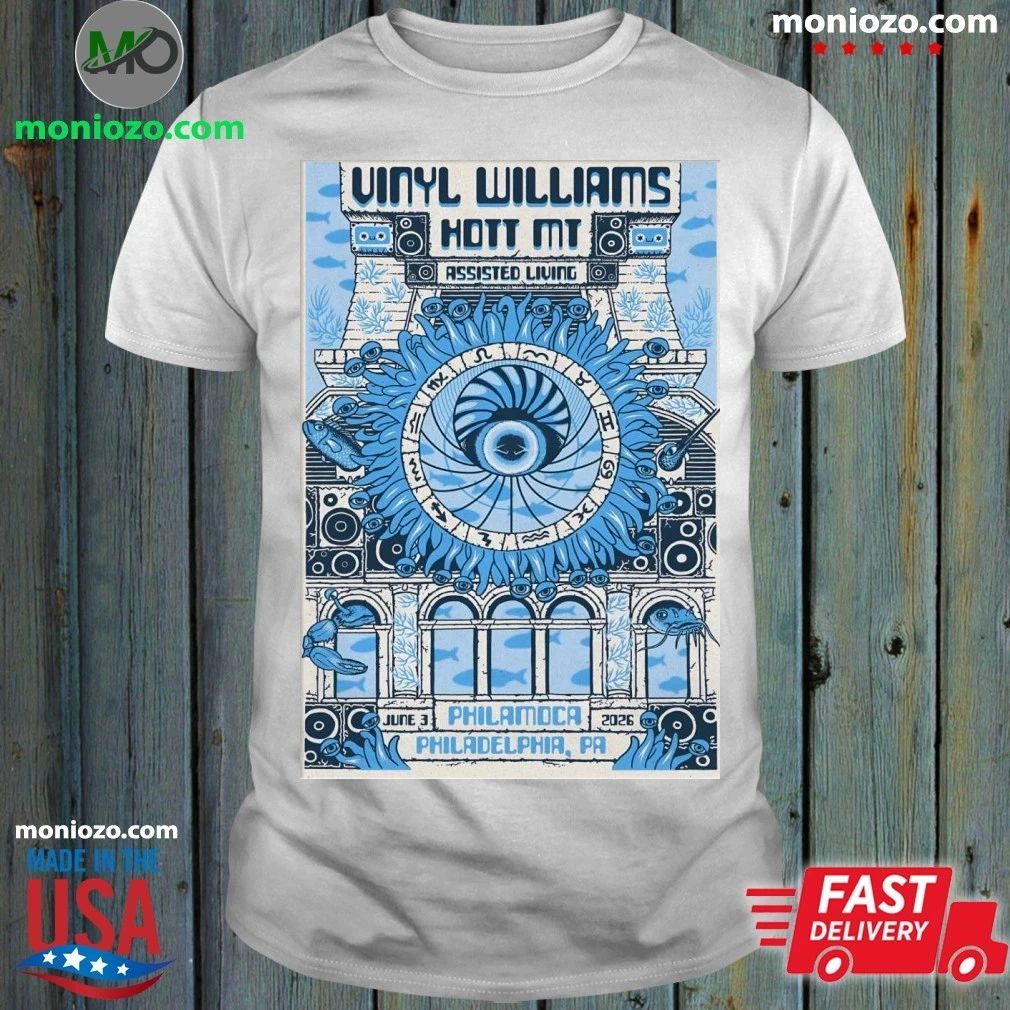 Vinyl Williams In Philadelphia PA On June 3 2026 Tour Poster Shirt