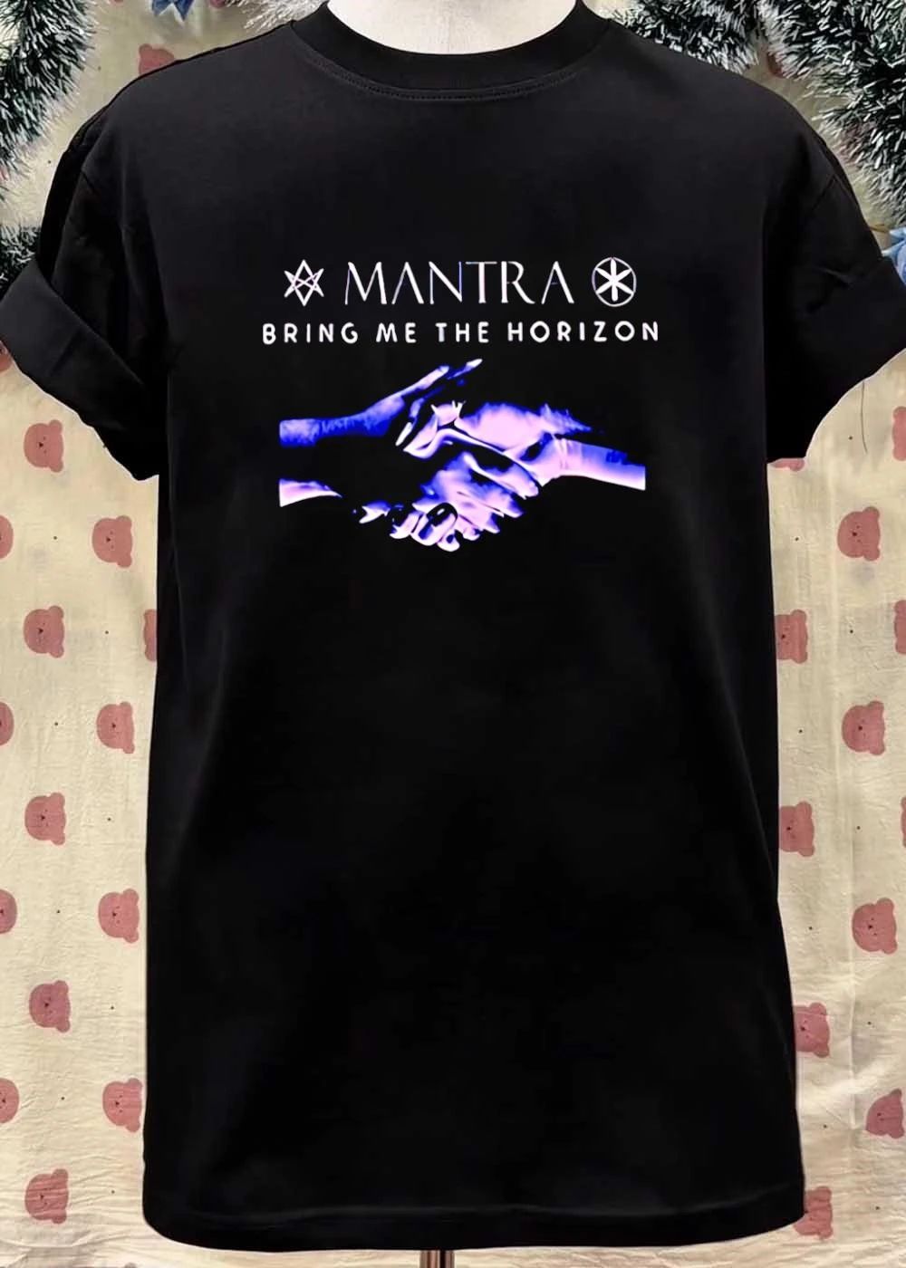 Mantra Bring Me The Horizon Handshake Logo Band shirt
