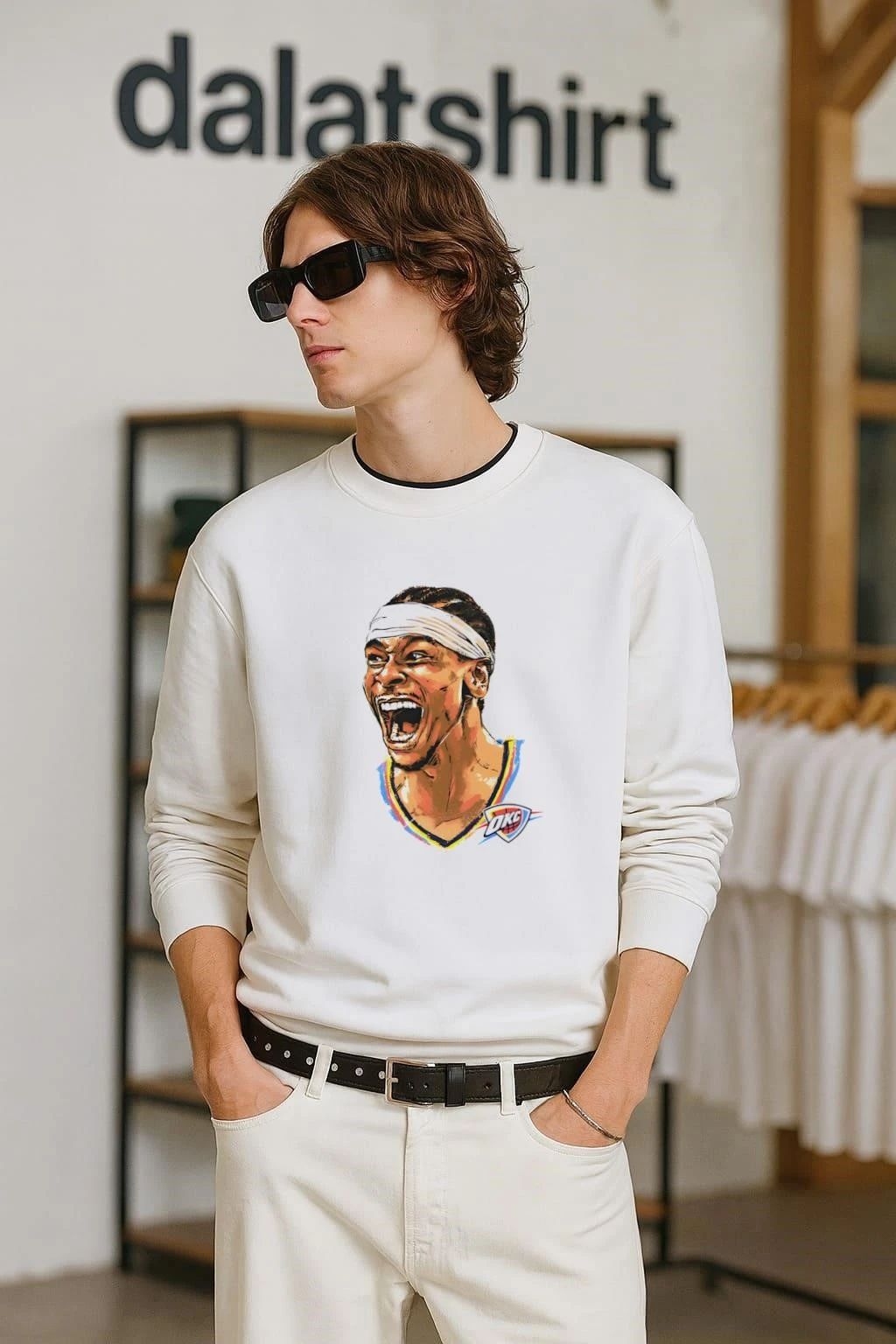 Shai Gilgeous-Alexander Oklahoma City Thunder Portrait shirt