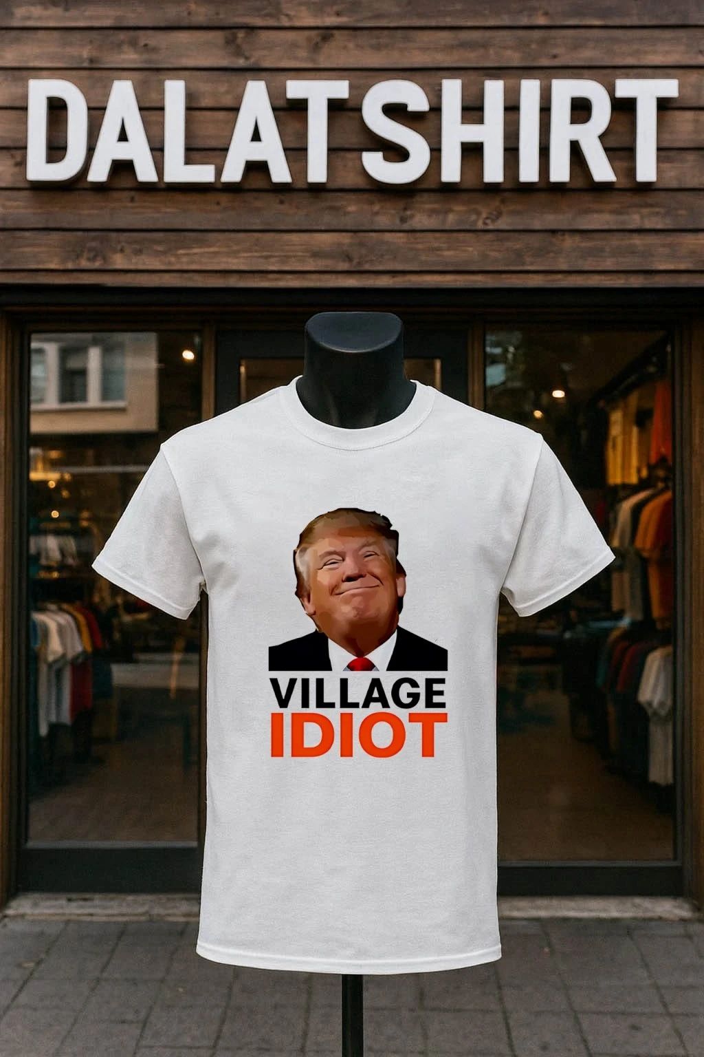 Village Idiot Trump funny shirt