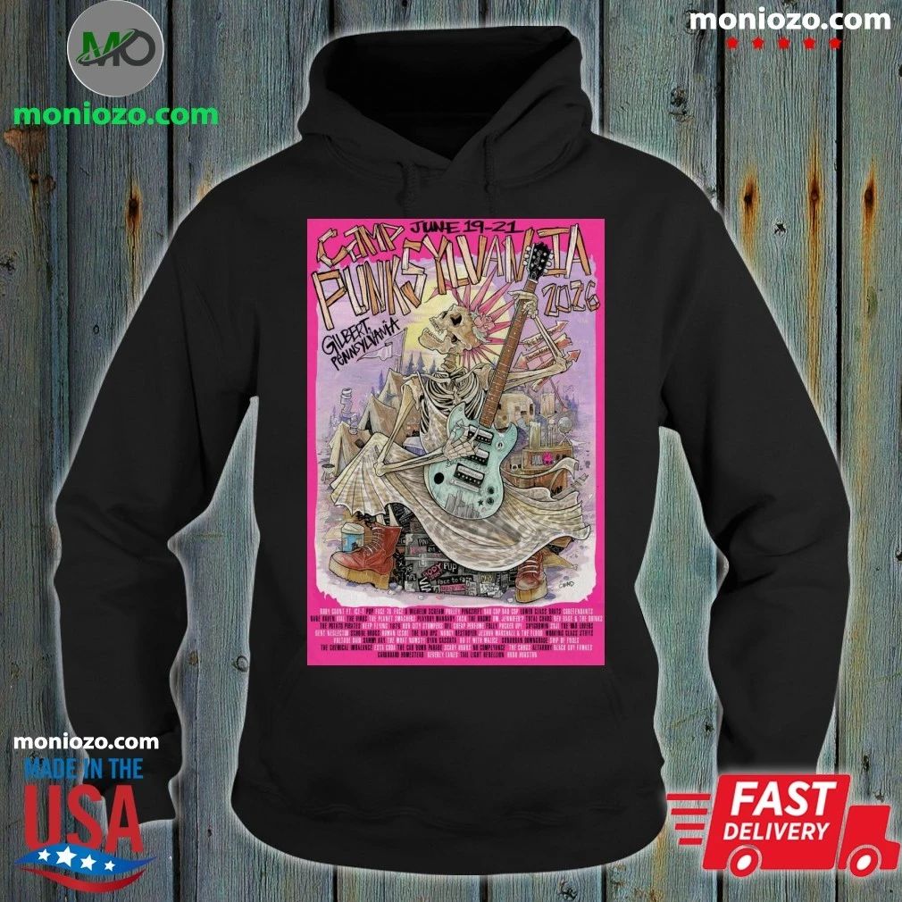 Camp Punksylvania Jun 19-21 2026 West End Fairgrounds In Gilbert PA Poster Shirt