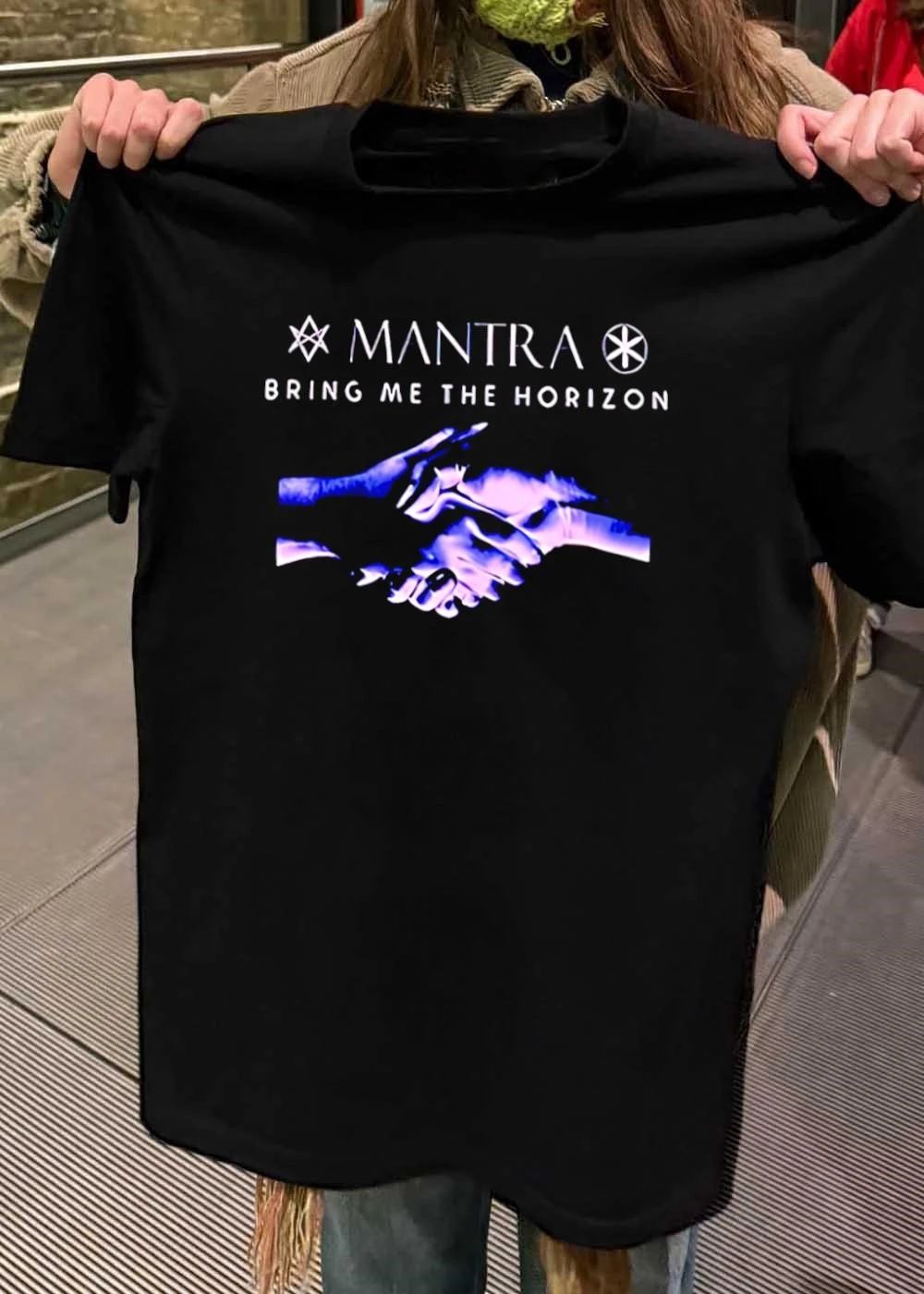 Mantra Bring Me The Horizon Handshake Logo Band shirt