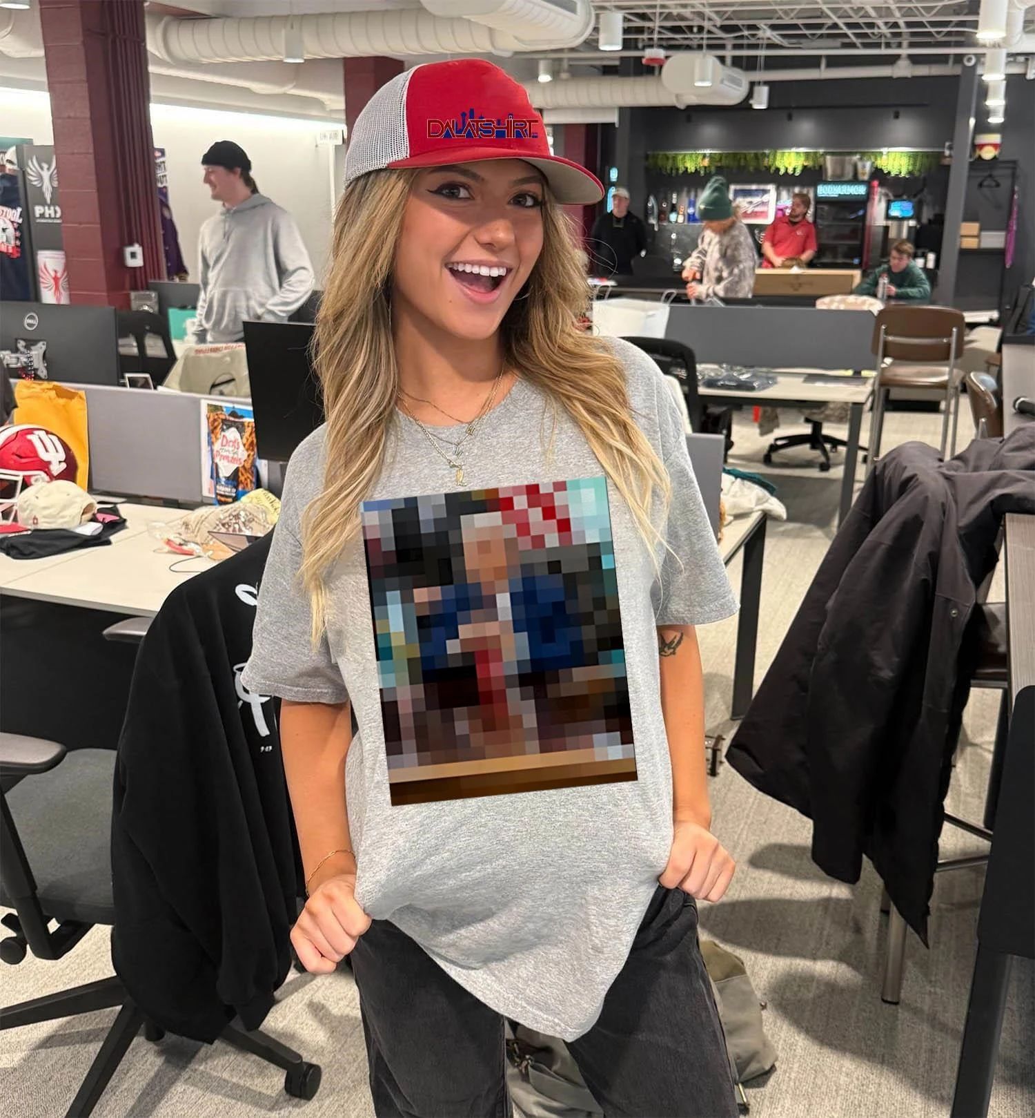 The White House Donald Trump Pixel shirt