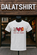 Peace love usc trojans shirt