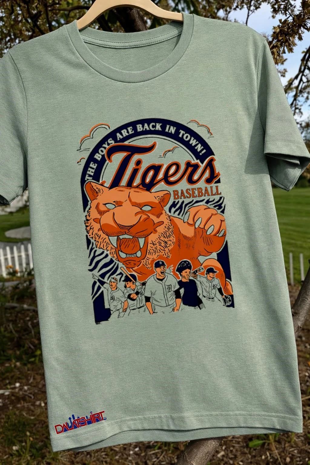 The Boys Are Back In Town Detroit Tigers Baseball shirt
