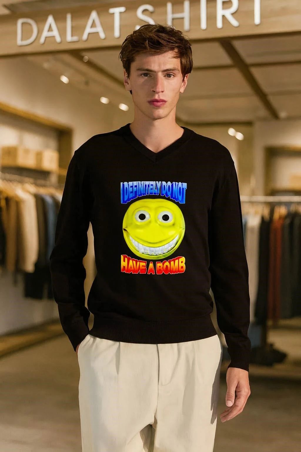 I Definitely Do Not Have A Bomb shirt