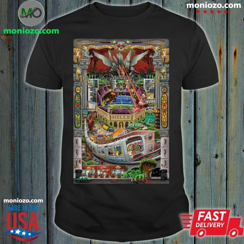 King Gizzard & the Lizard Wizard 3 shows at Forest Hills Stadium Aug 20, 21, 22 2026 Poster Shirt