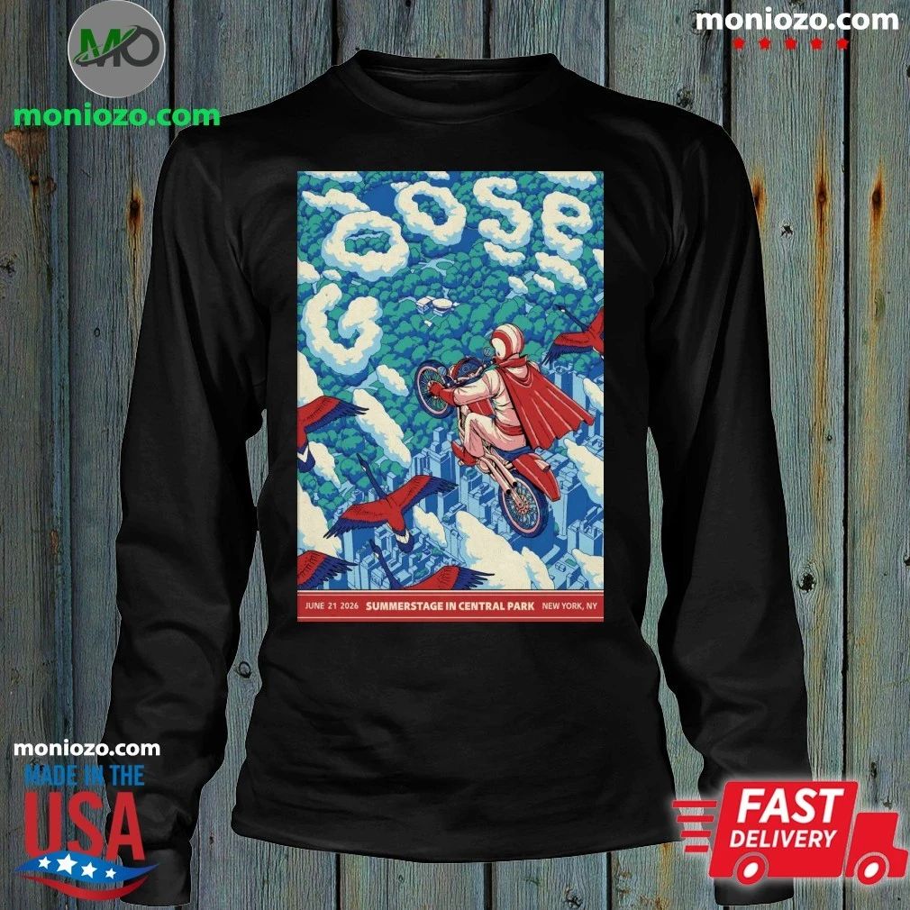 Original Goose 6 21 2026 New York NY Poster T-Shirt