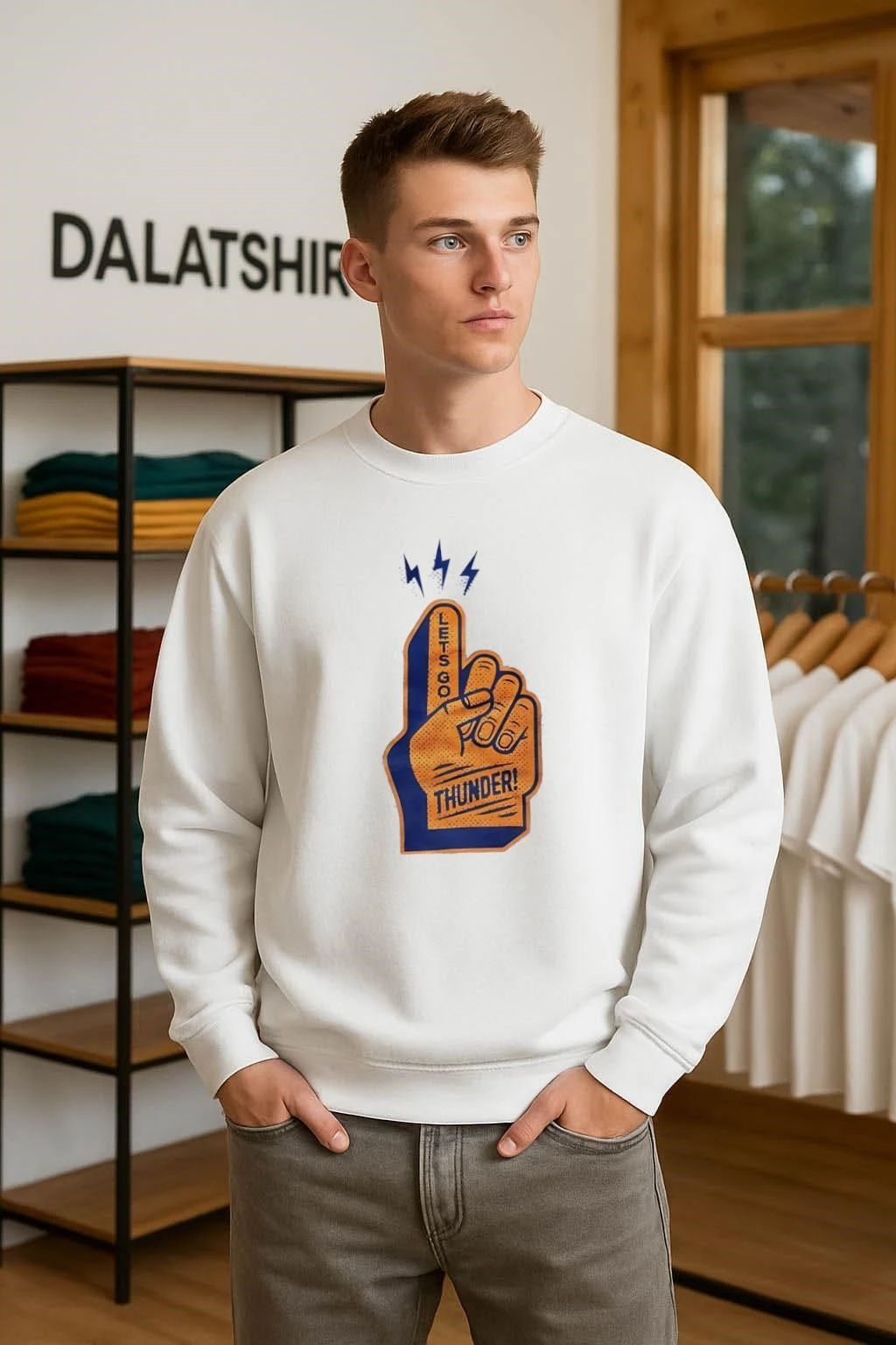 Hand Let’s Go Thunder shirt