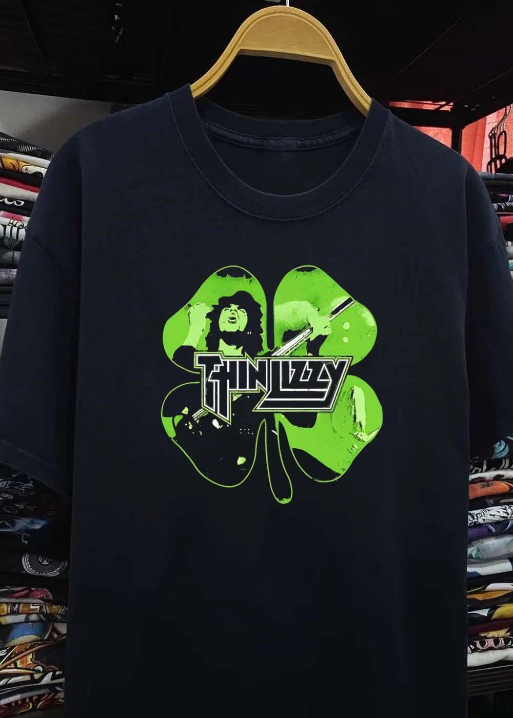 Thin Lizzy Irish Rock Band Green Clover St. Patrick’s Day 2026 Shirt
