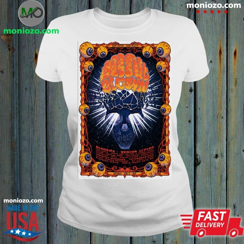 Mind Blown Festival June 27 2026 The Shirt Factory in Glens Falls NY Poster Shirt