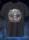 Southside Chicago Hitmen Skull Baseball Bats City Skyline shirt