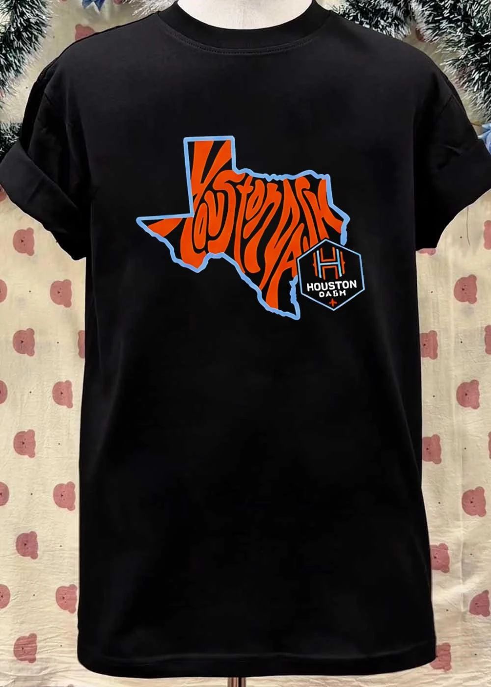 Houston Dash Texas State Map Soccer shirt