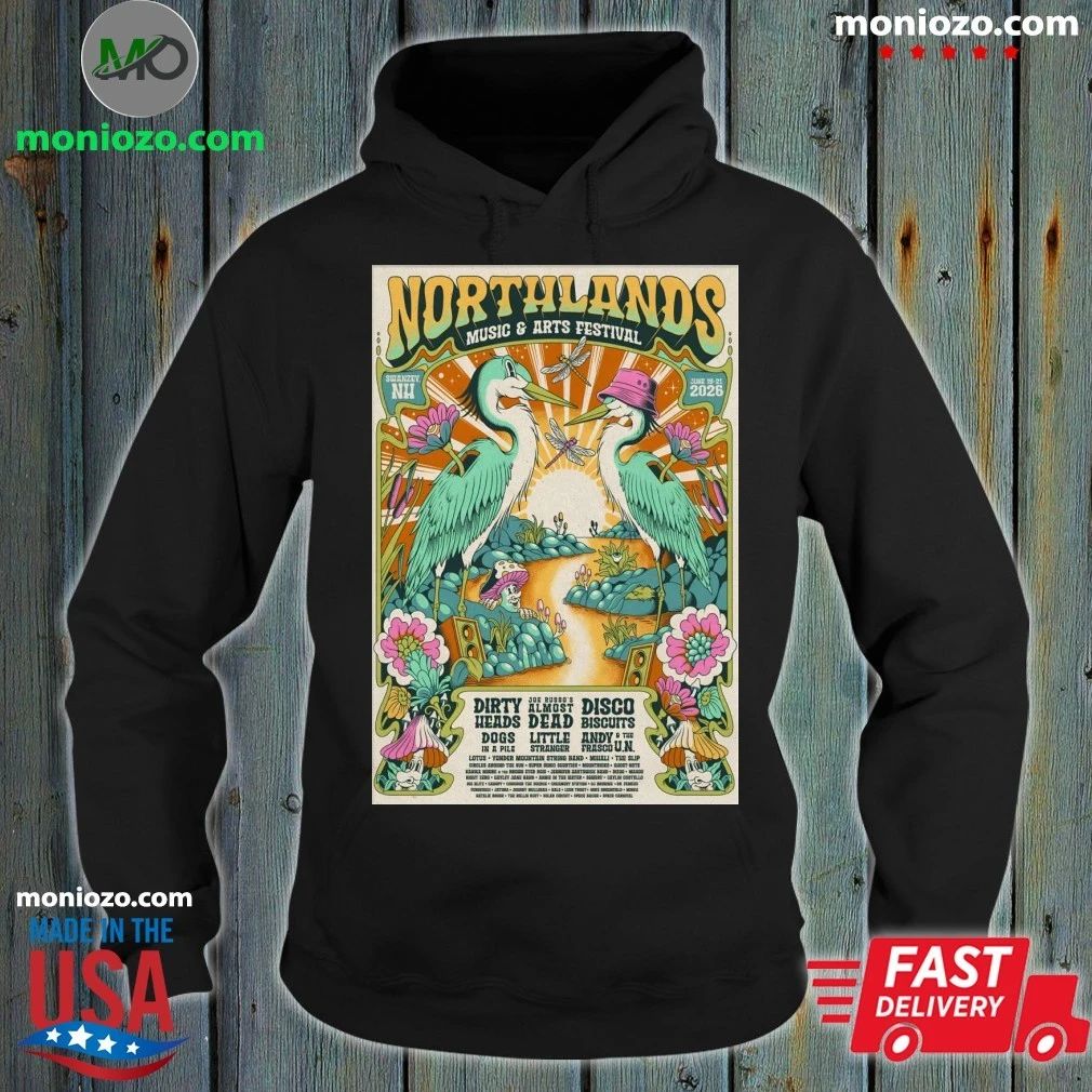 Original Northlands Music And Arts Festival June 19-21 2026 The Cheshire Fairgrounds in Swanzey NH Poster Shirt