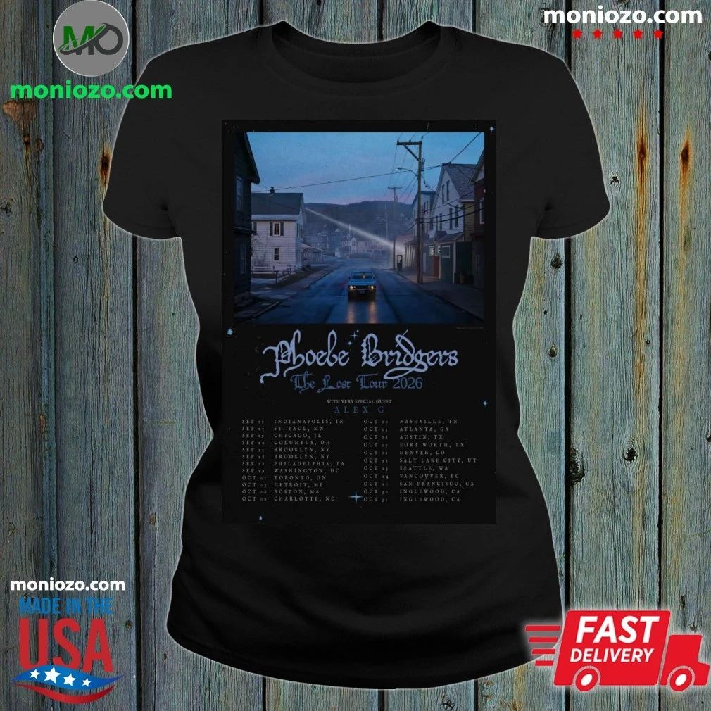 Original Phoebe Bridgers Sept 19 2026 Chicago, IL Poster T-Shirt