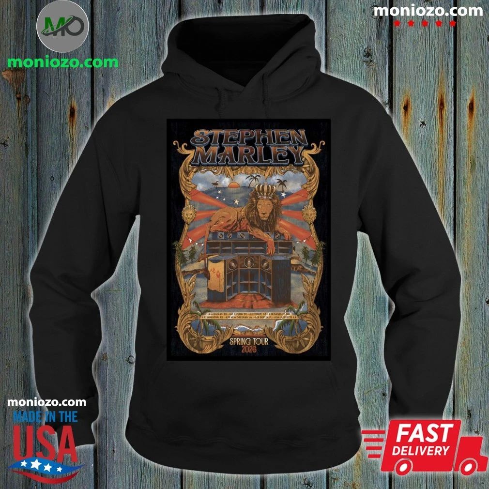 Original Stephen Marley Spring 2026 Shows Poster Shirt