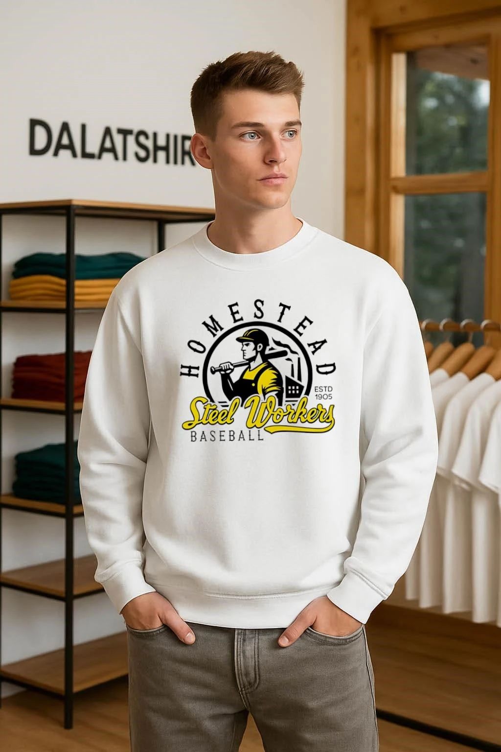 Homestead Steel Workers Baseball est 1905 shirt