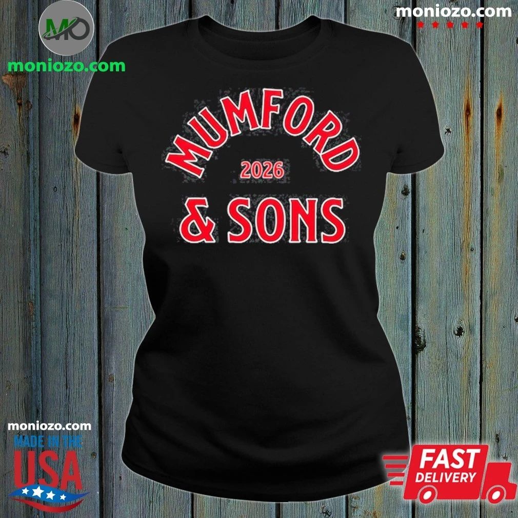 Mumford And Sons Boston MA Tour On June 22 2026 Shirt
