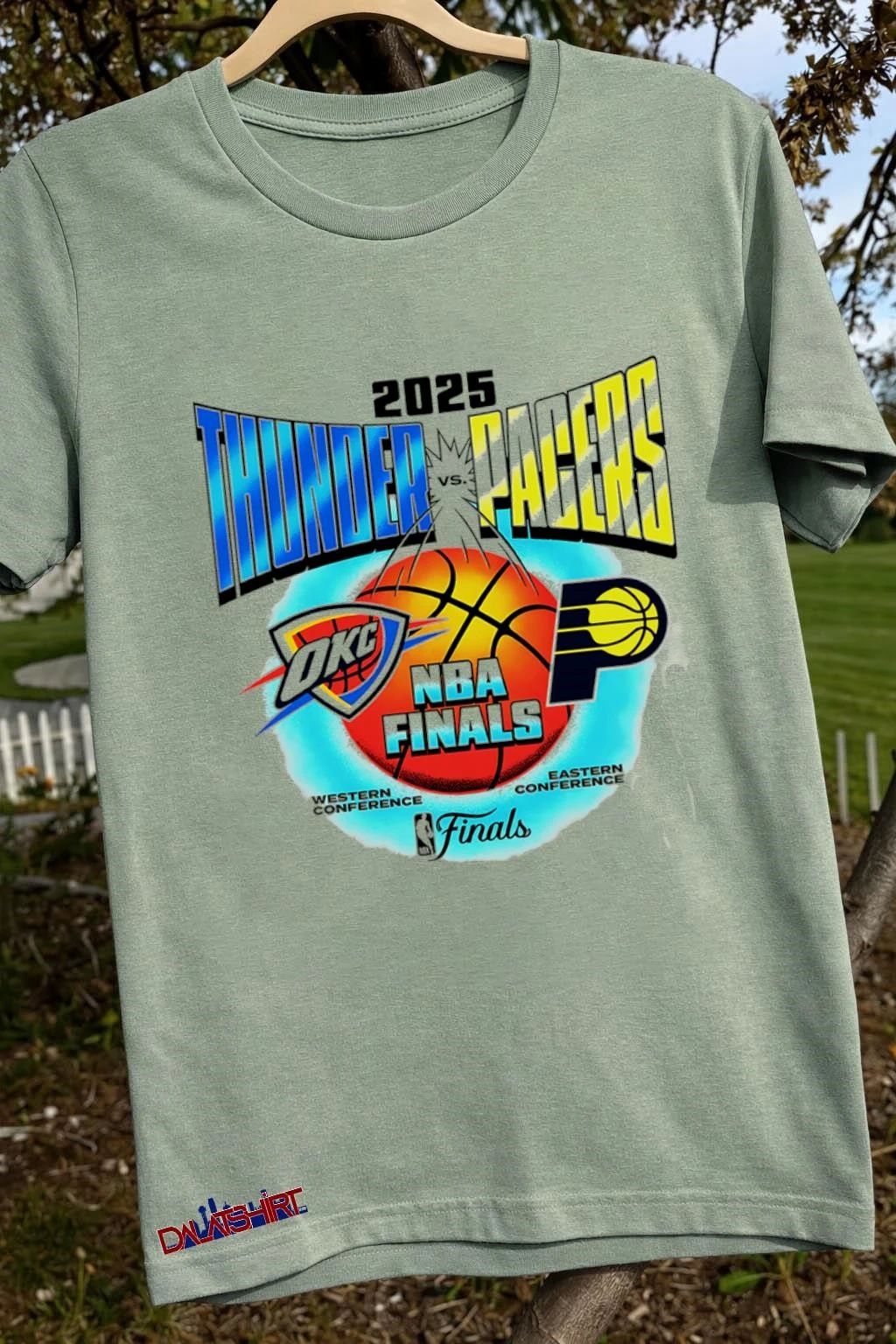 Okc Thunder Vs Indiana Pacers 2025 Nba Finals Vintage shirt