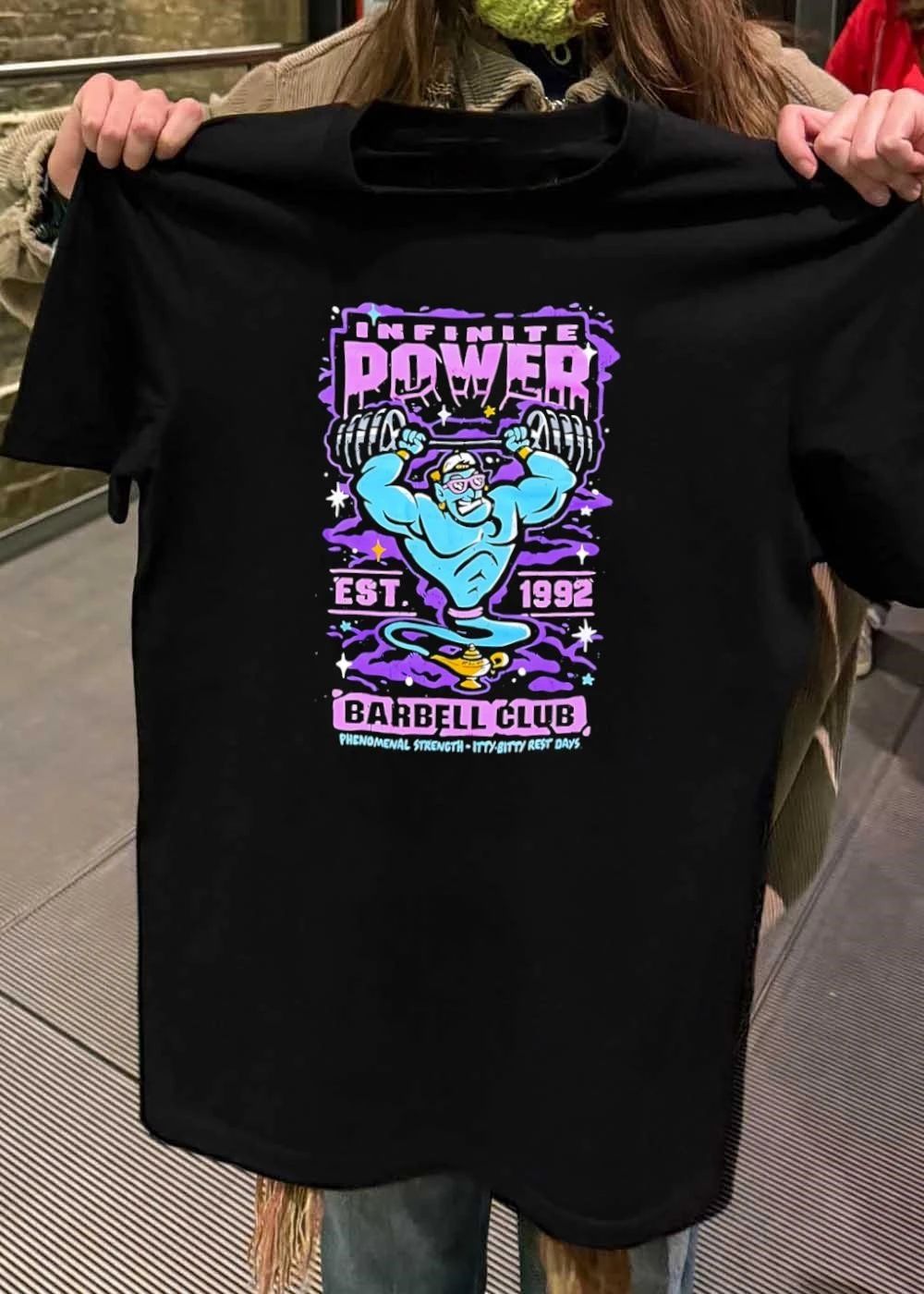 Infinite Power Est 1992 Barbell Club shirt