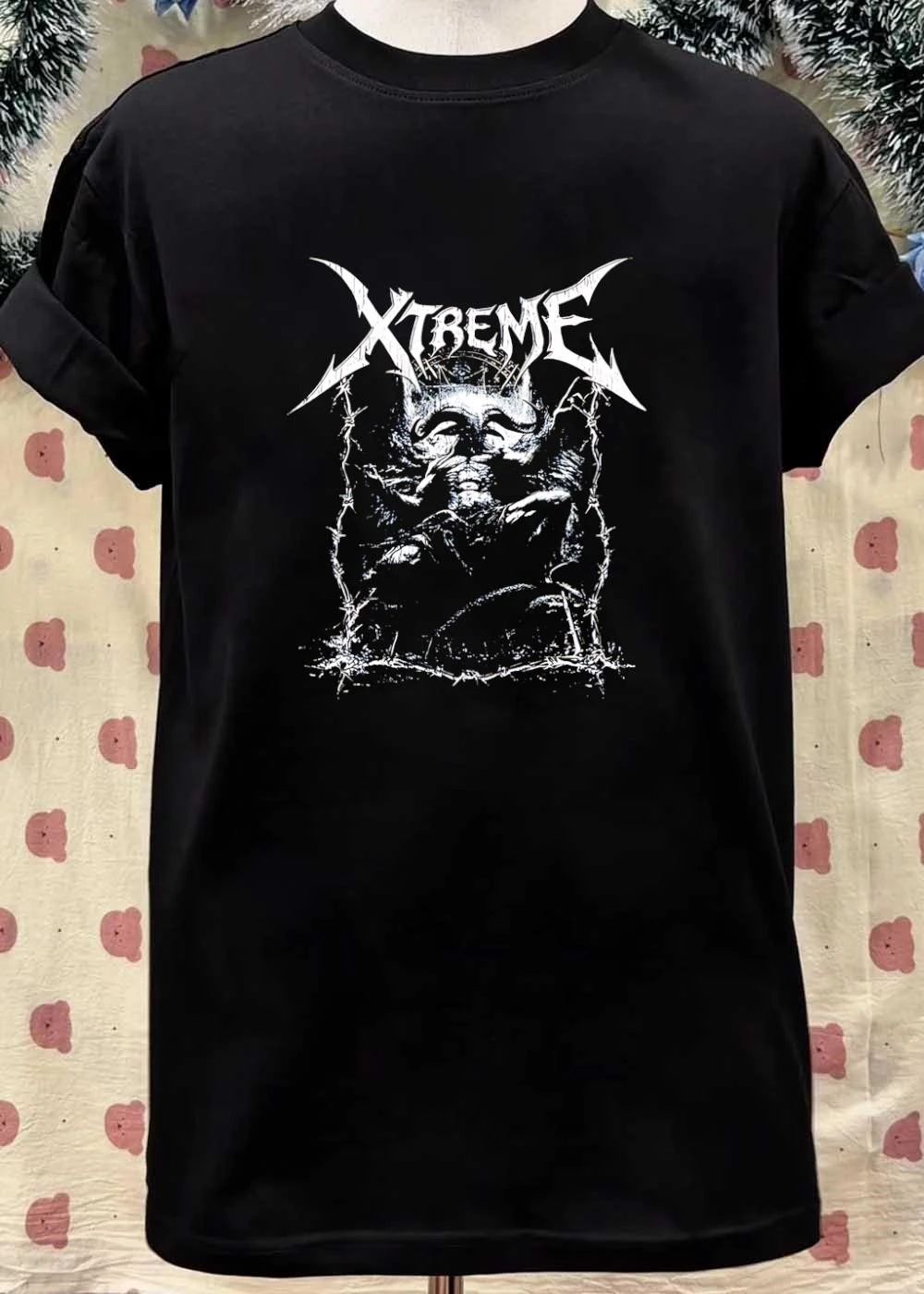 Xtreme Horned Demon Barbed Wire T-Shirt