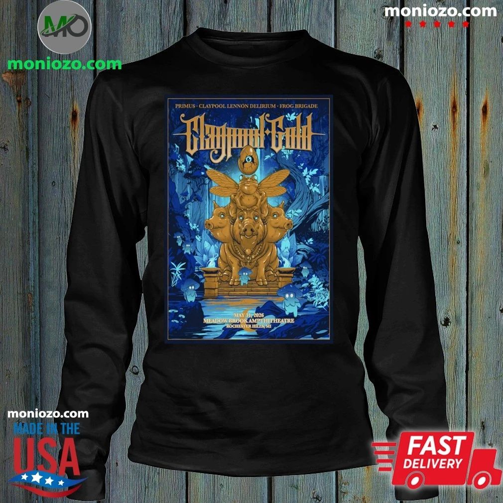 Original Primus In Rochester Hills MI On May 31 2026 Event Poster Shirt