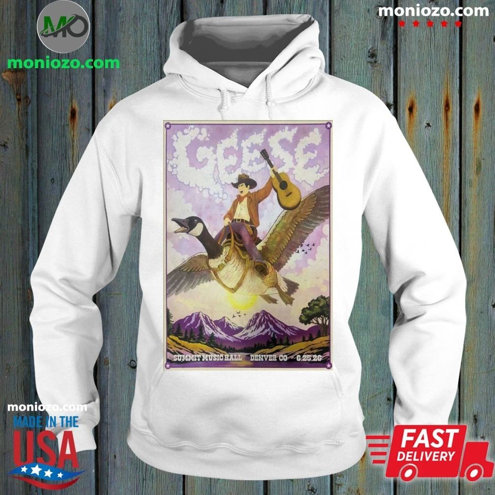 Geese 2026 Denver Tour Poster Shirt