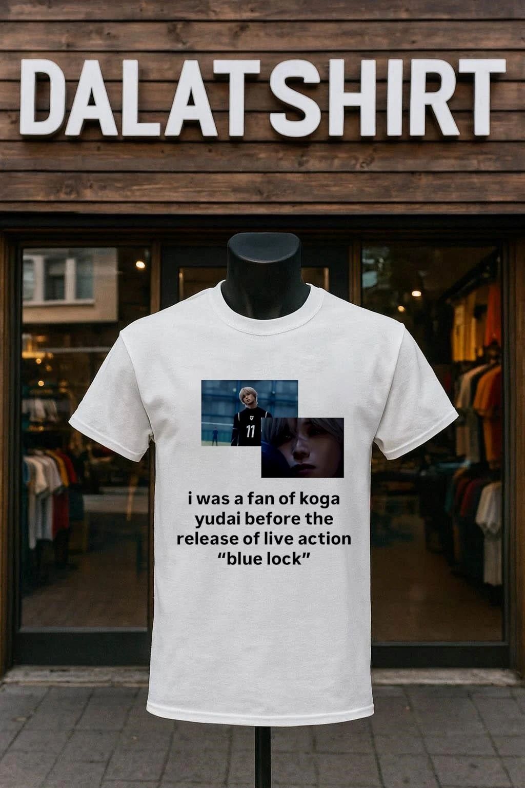 Koga Yudai Blue Lock Live Action Photo Quote shirt