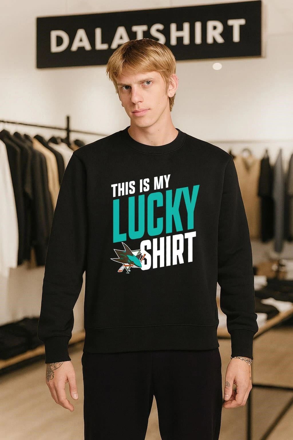 San Jose Sharks This Is My Lucky hockey 2026 shirt
