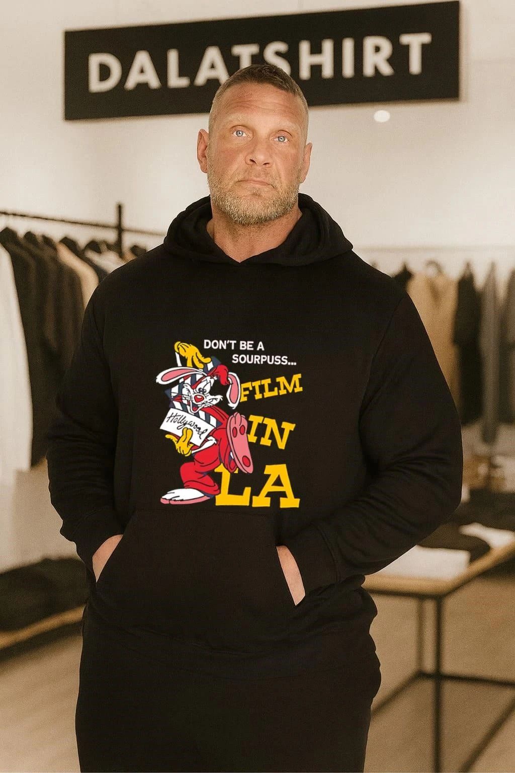 Don’t Be A Sourpuss Roger Rabbit Film In LA shirt