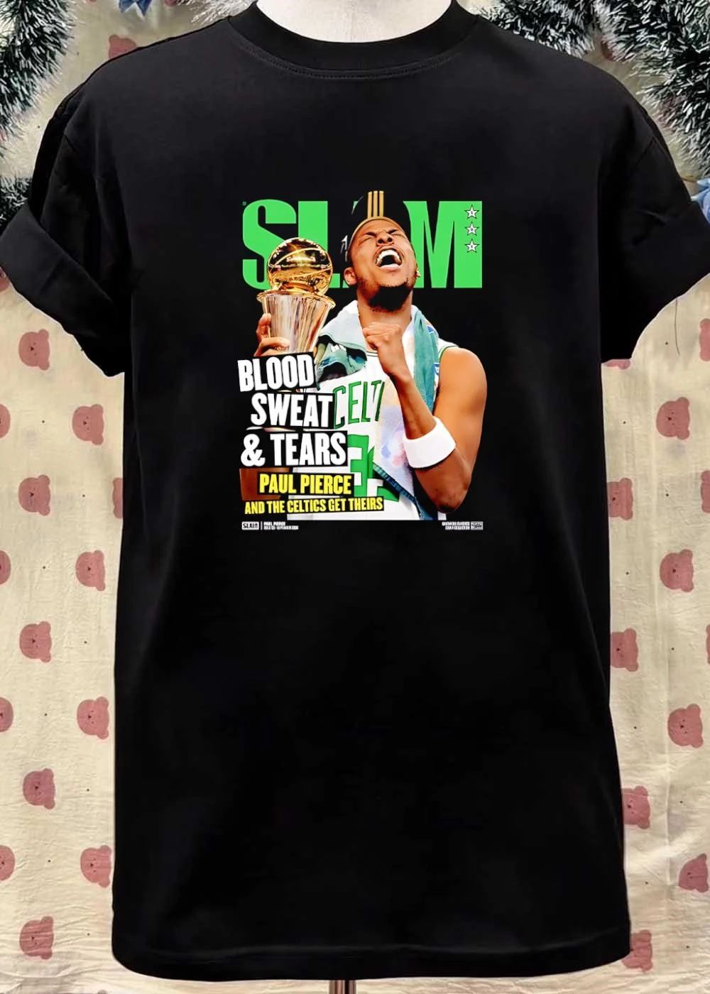 SLAM Paul Pierce Blood Sweat Tears And The Celtics Get Theirs shirt