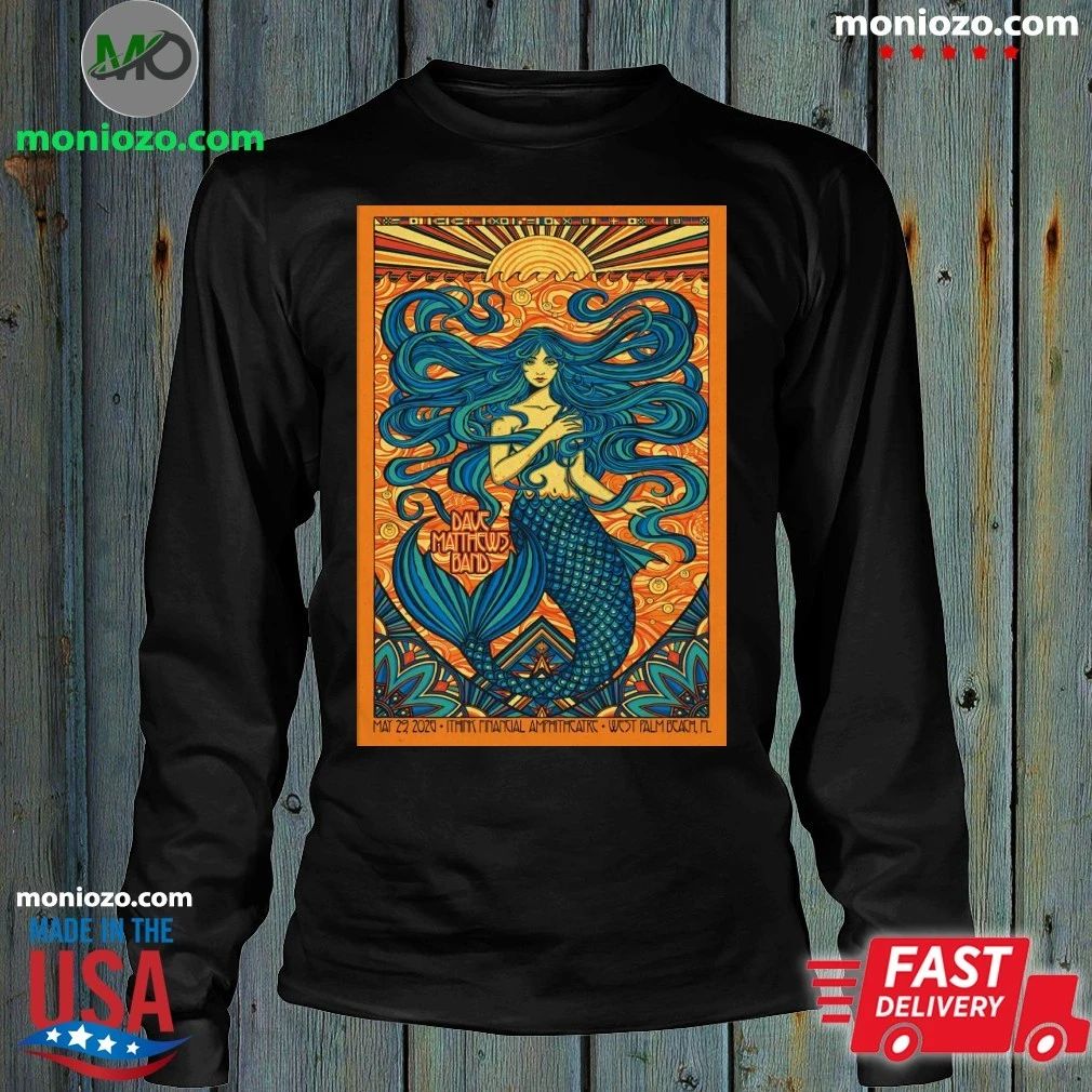 Dave Matthews Band May 29 2026 iTHINK Financial Amphitheatre In West Palm Beach FL Poster Shirt
