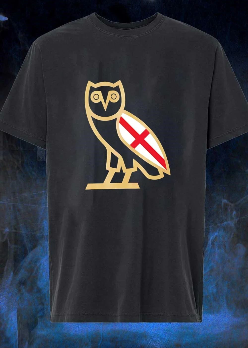 OVO Owl England Flag shirt