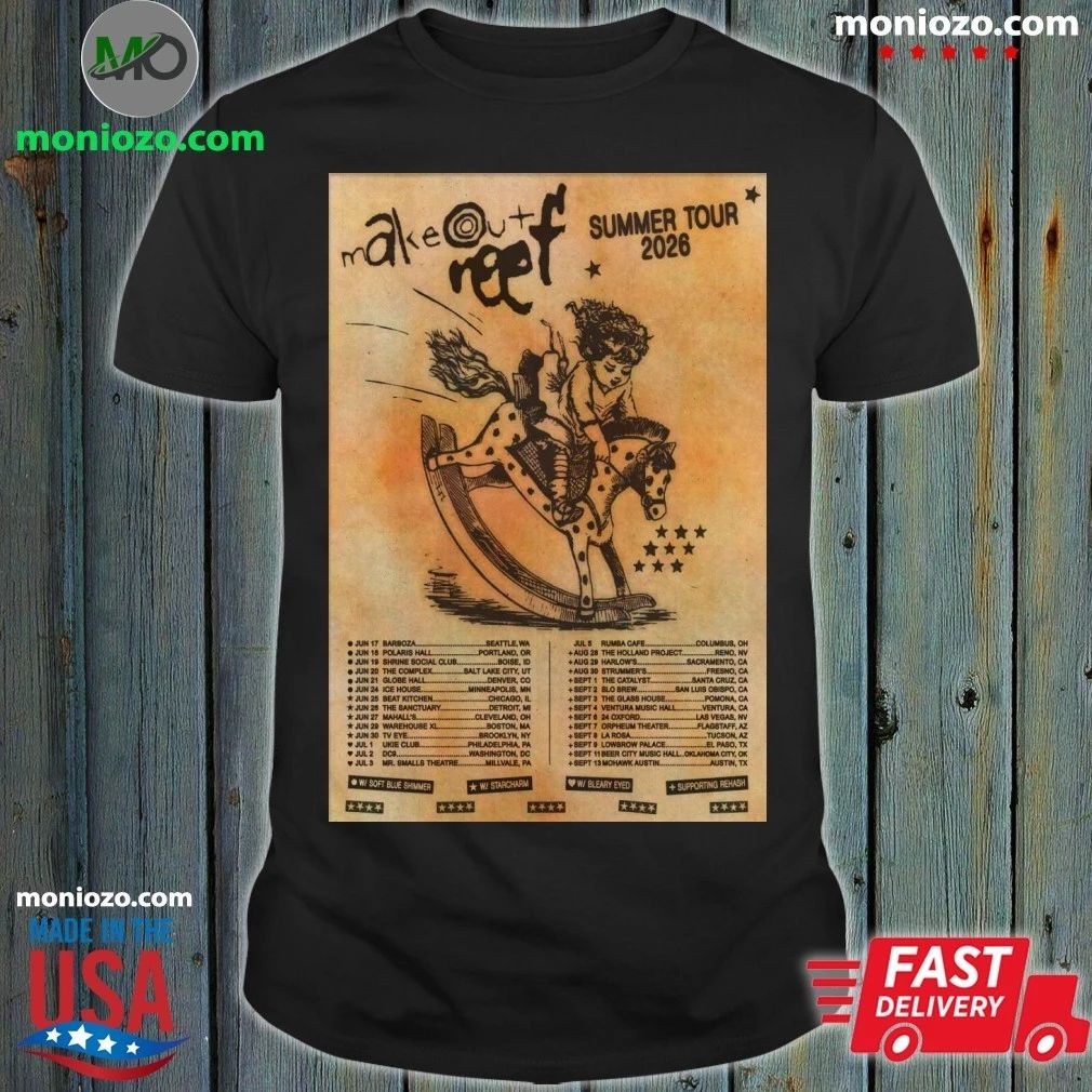 Makeout Reef Tour 2026 Poster Shirt