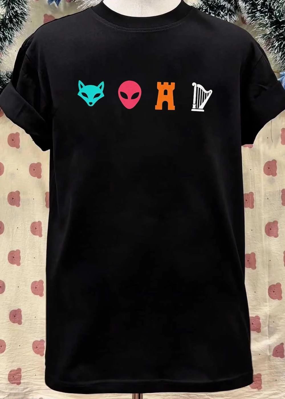 San Antonio Spurs Basketball Fox Alien Castle Harper shirt