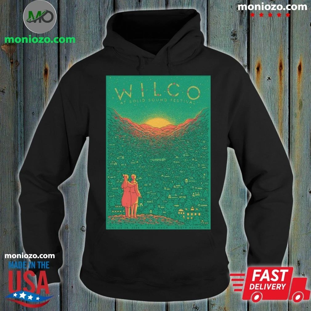 Wilco June 26-28 2026 Solid Sound Festival In North Adams MA Poster T-Shirt