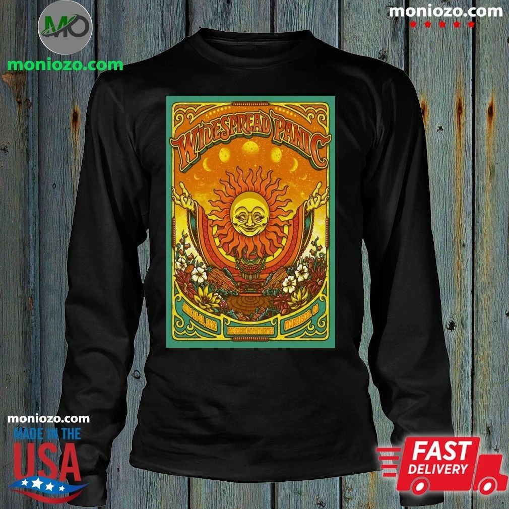 Original Widespread Panic June 26-28 2026 Red Rocks Amphitheatre In Morrison CO Poster T-Shirt