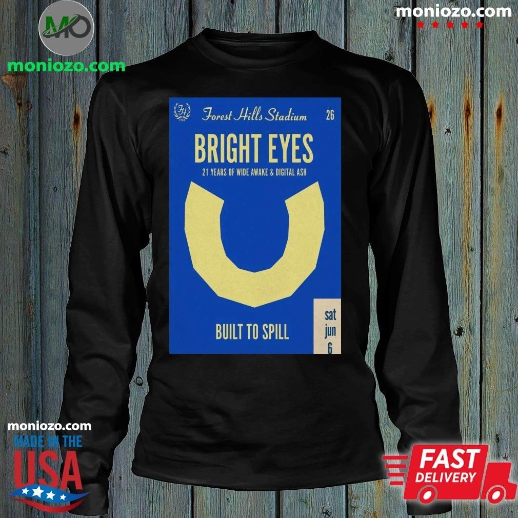 Original Bright Eyes June 6 2026 Anniversary Show Forest Hills Poster T-Shirt
